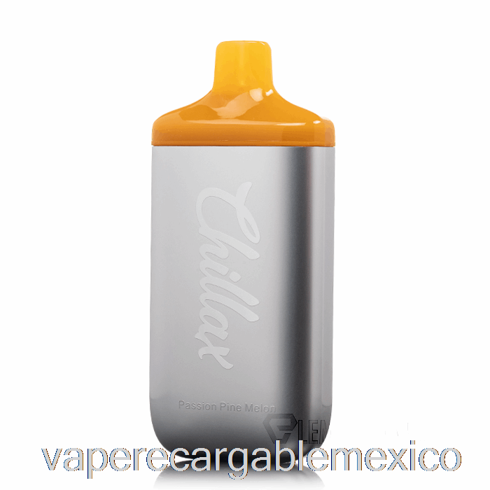 Vape Recargable Chillax 9000 Desechable Melón Pino Pasión